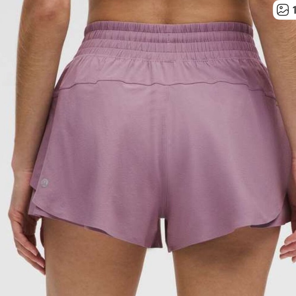 lululemon shake it out shorts XS